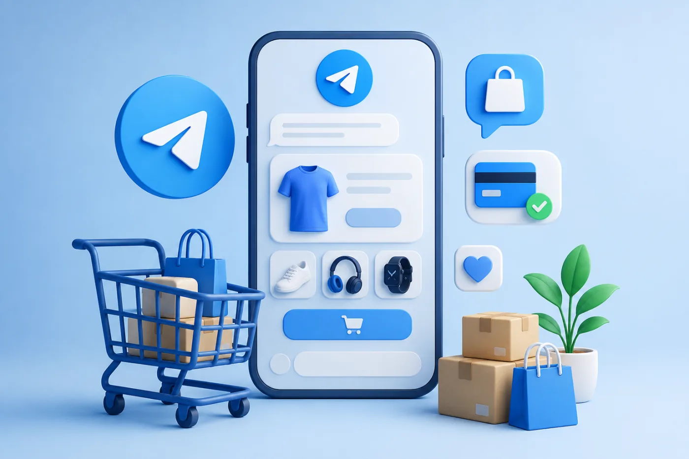 Telegram-бот для интернет-магазина: функции, кейсы