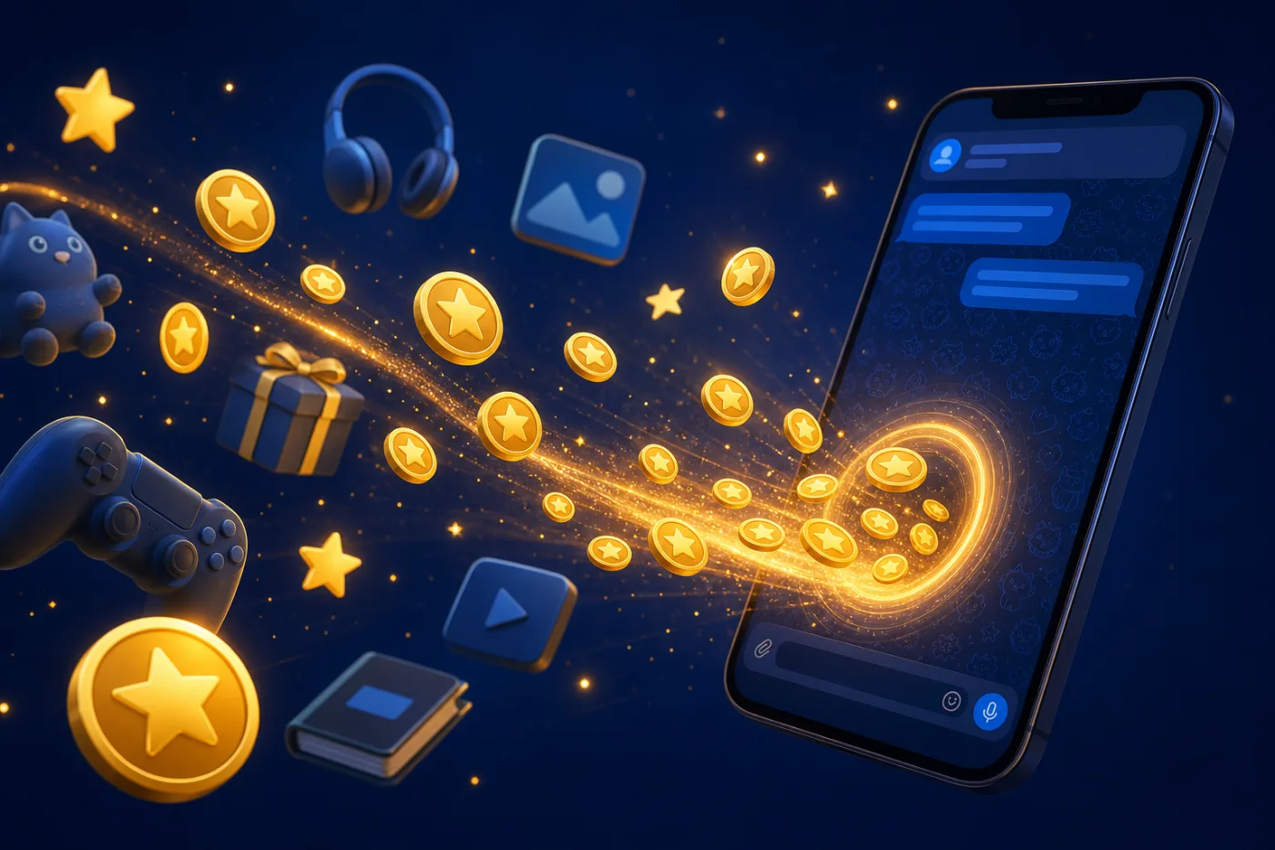 Принимать оплату с помощью Telegram Stars (Звёзд)